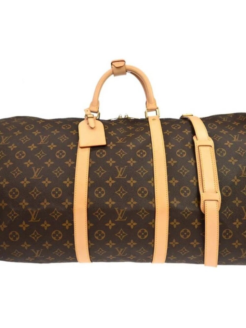 Louis Vuitton Monogram Keepall Bandouliere 60 Duffle Bag M41412 MB1006 166980